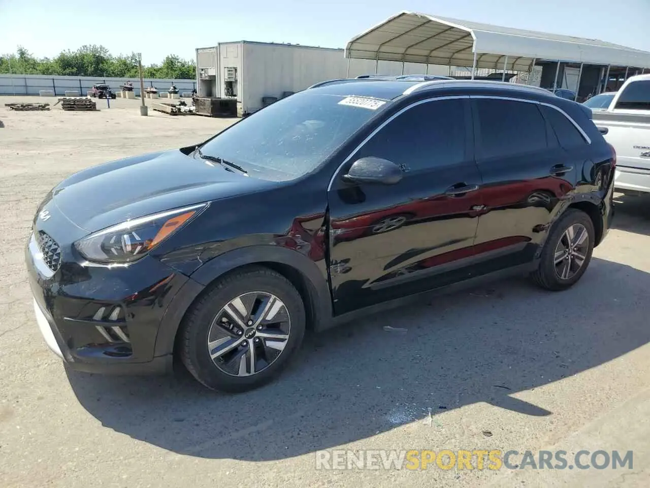 1 fotografías del automóvil dañado KNDCB3LC2N5549594 KIA NIRO 2022