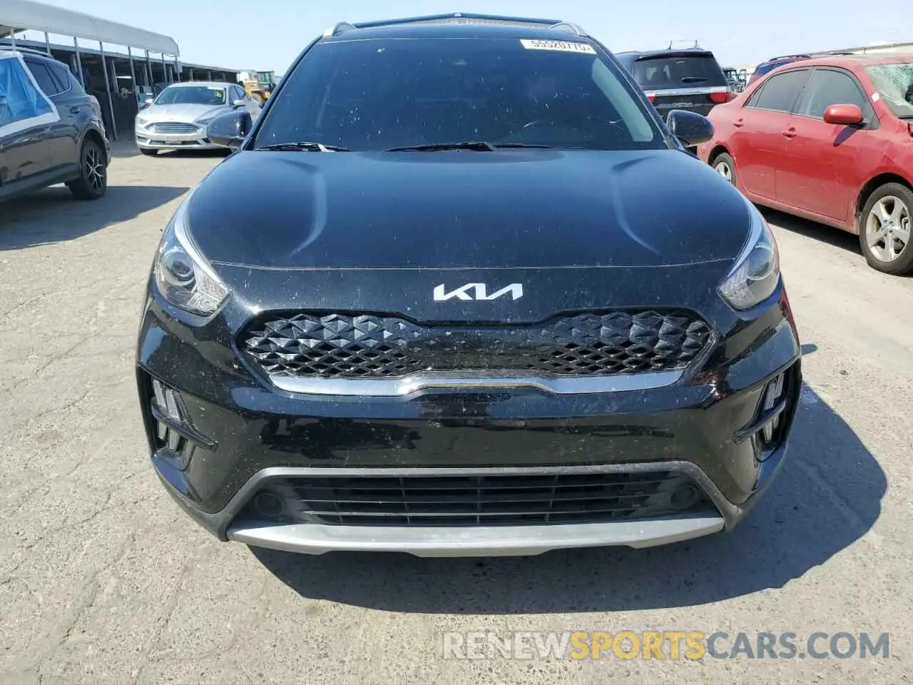 5 fotografías del automóvil dañado KNDCB3LC2N5549594 KIA NIRO 2022