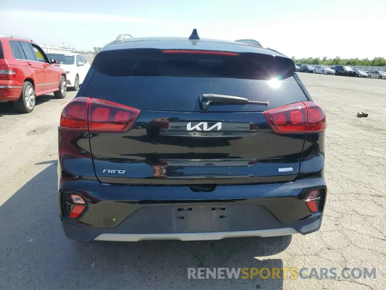 6 fotografías del automóvil dañado KNDCB3LC2N5549594 KIA NIRO 2022