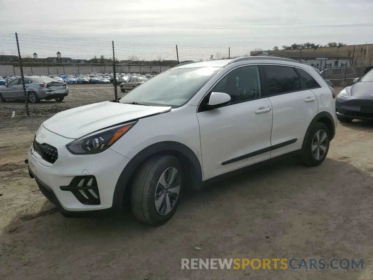 1 fotografías del automóvil dañado KNDCB3LC3N5510061 KIA NIRO 2022