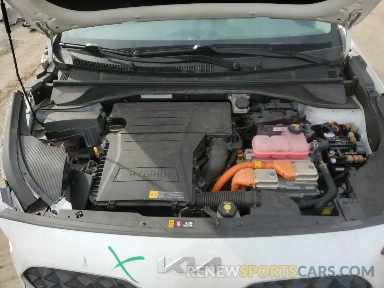 11 fotografías del automóvil dañado KNDCB3LC3N5510061 KIA NIRO 2022