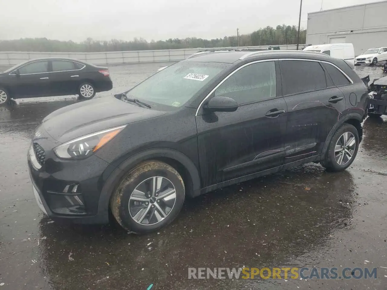 1 fotografías del automóvil dañado KNDCB3LC3N5534067 KIA NIRO 2022