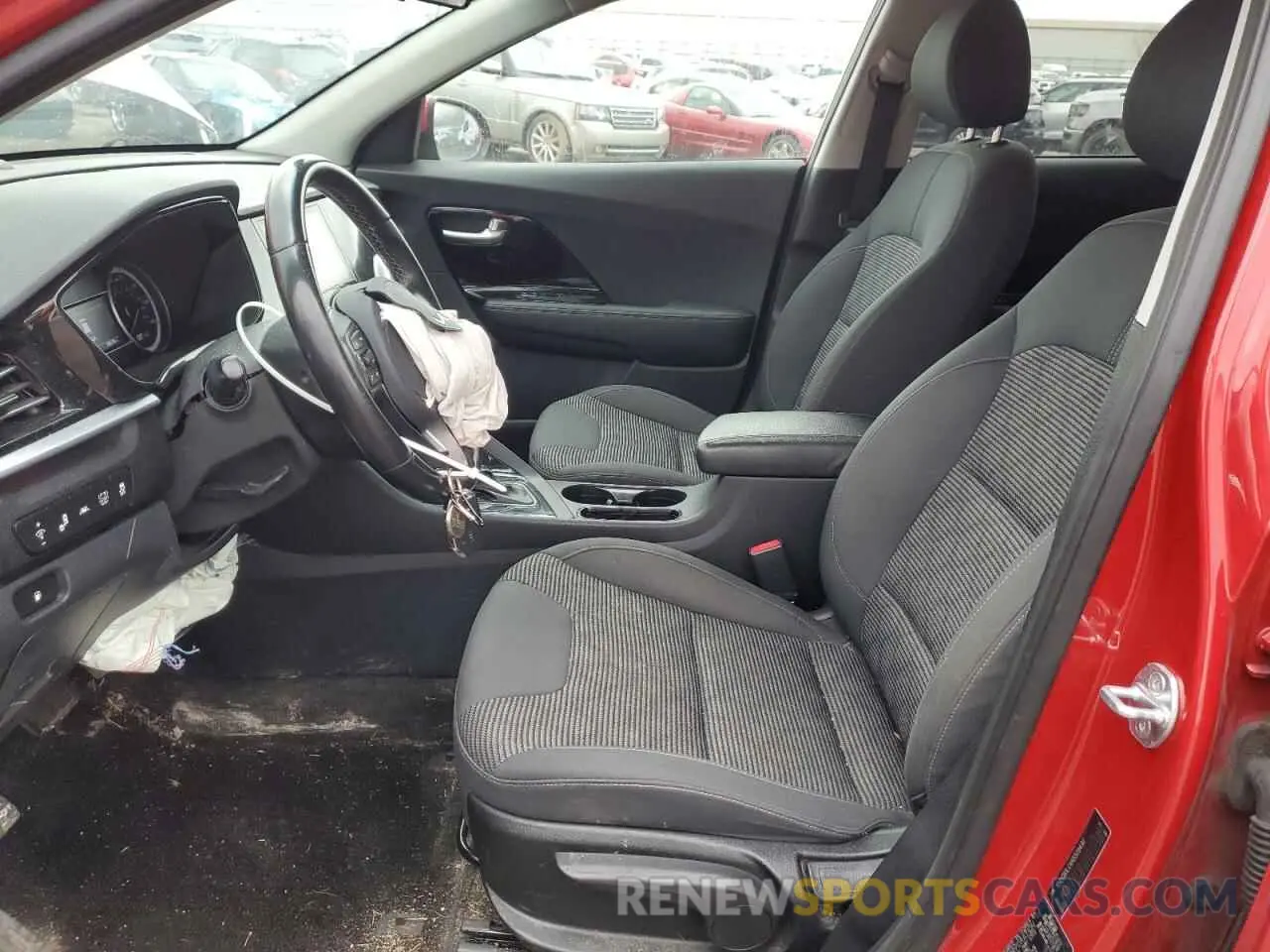 7 fotografías del automóvil dañado KNDCB3LC4N5509498 KIA NIRO 2022