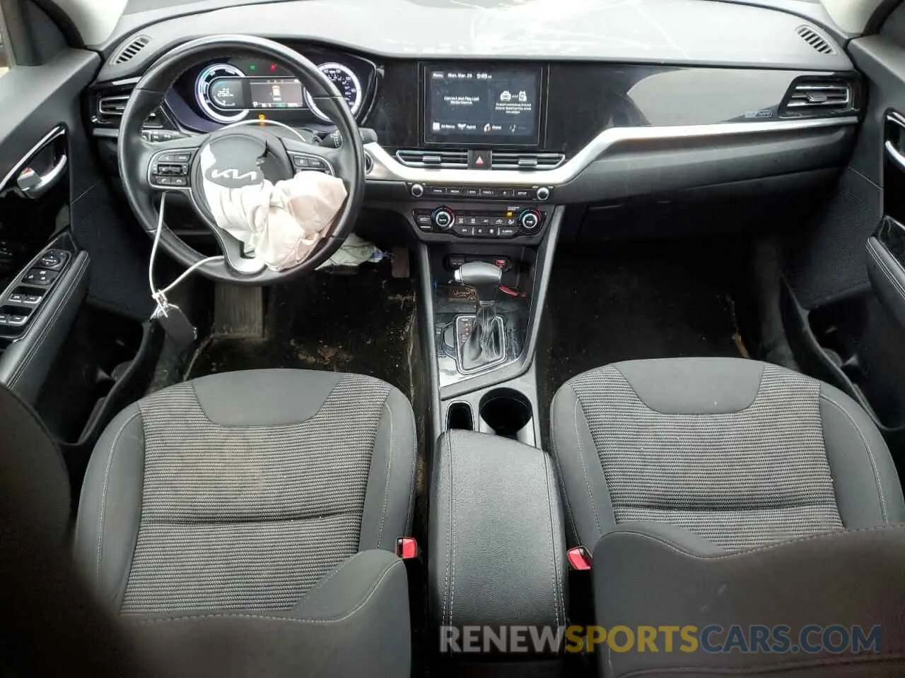 8 fotografías del automóvil dañado KNDCB3LC4N5509498 KIA NIRO 2022