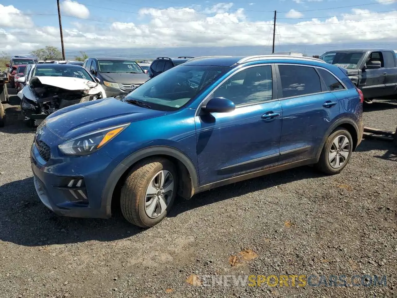 1 fotografías del automóvil dañado KNDCB3LC6N5500771 KIA NIRO 2022