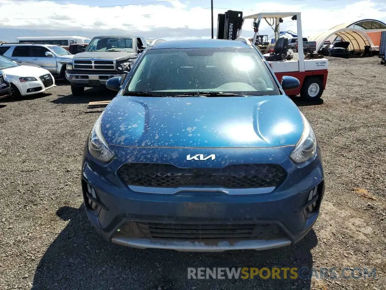 5 fotografías del automóvil dañado KNDCB3LC6N5500771 KIA NIRO 2022