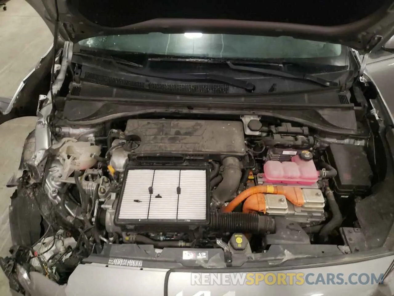 12 fotografías del automóvil dañado KNDCB3LC6N5546682 KIA NIRO 2022