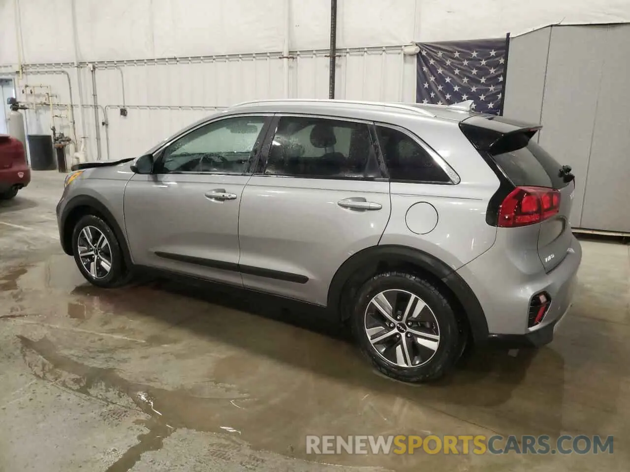 2 fotografías del automóvil dañado KNDCB3LC6N5546682 KIA NIRO 2022