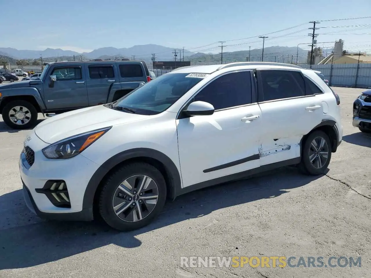 1 fotografías del automóvil dañado KNDCB3LC6N5548660 KIA NIRO 2022