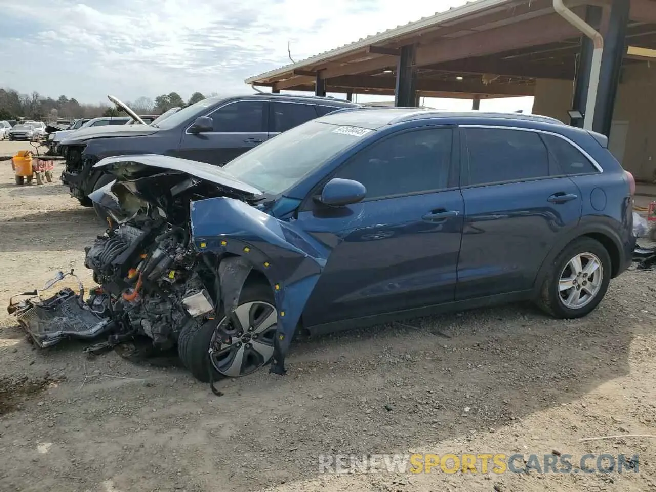 1 fotografías del automóvil dañado KNDCB3LC7N5532385 KIA NIRO 2022