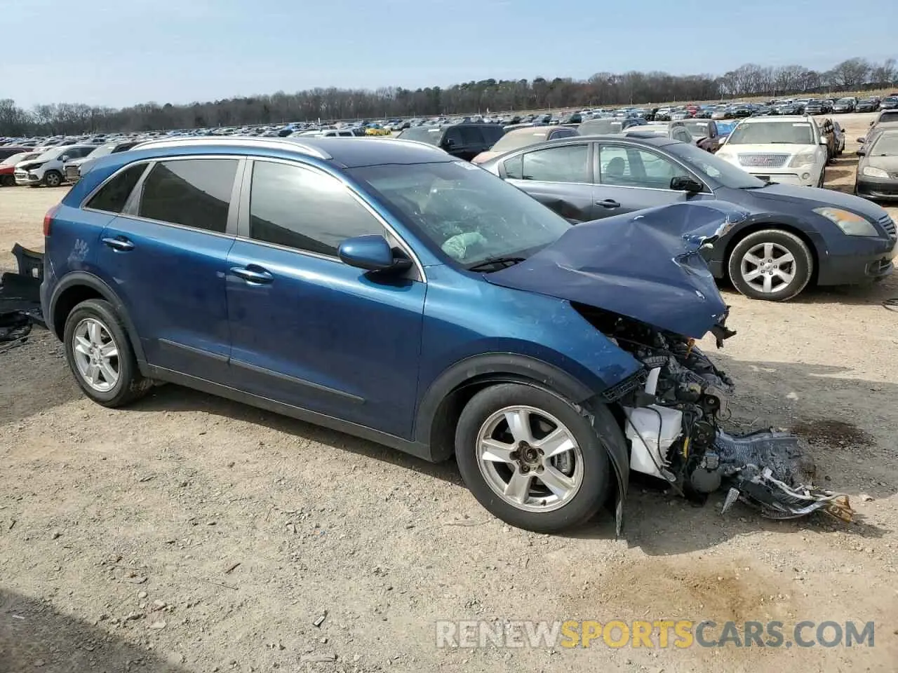 4 fotografías del automóvil dañado KNDCB3LC7N5532385 KIA NIRO 2022