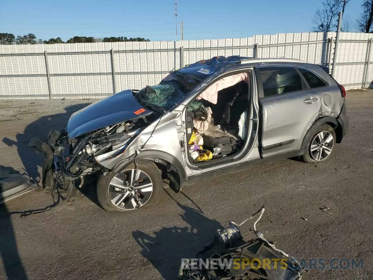 1 fotografías del automóvil dañado KNDCB3LC7N5539580 KIA NIRO 2022