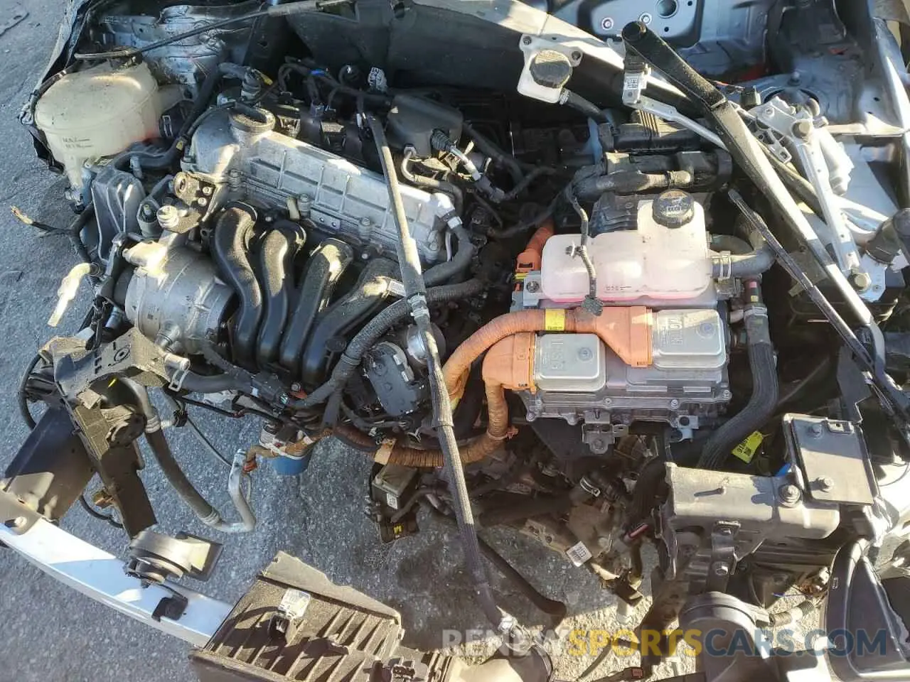12 fotografías del automóvil dañado KNDCB3LC7N5539580 KIA NIRO 2022