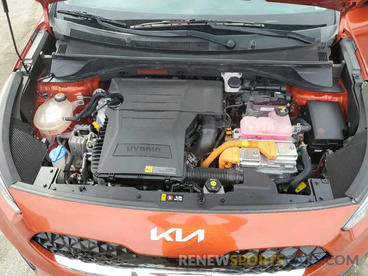 11 fotografías del automóvil dañado KNDCB3LC7N5548134 KIA NIRO 2022