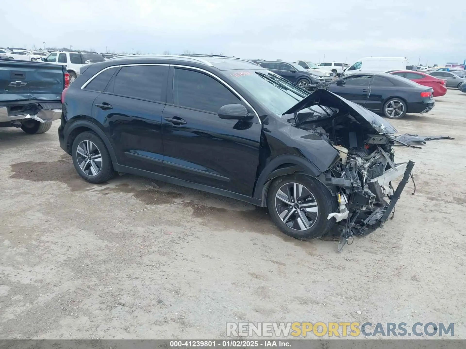 1 fotografías del automóvil dañado KNDCB3LC9N5501400 KIA NIRO 2022