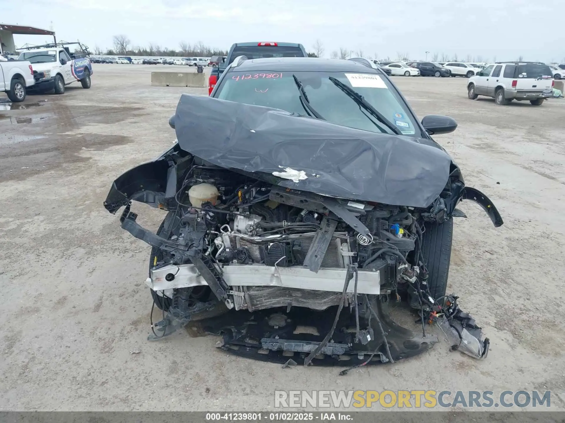 12 fotografías del automóvil dañado KNDCB3LC9N5501400 KIA NIRO 2022