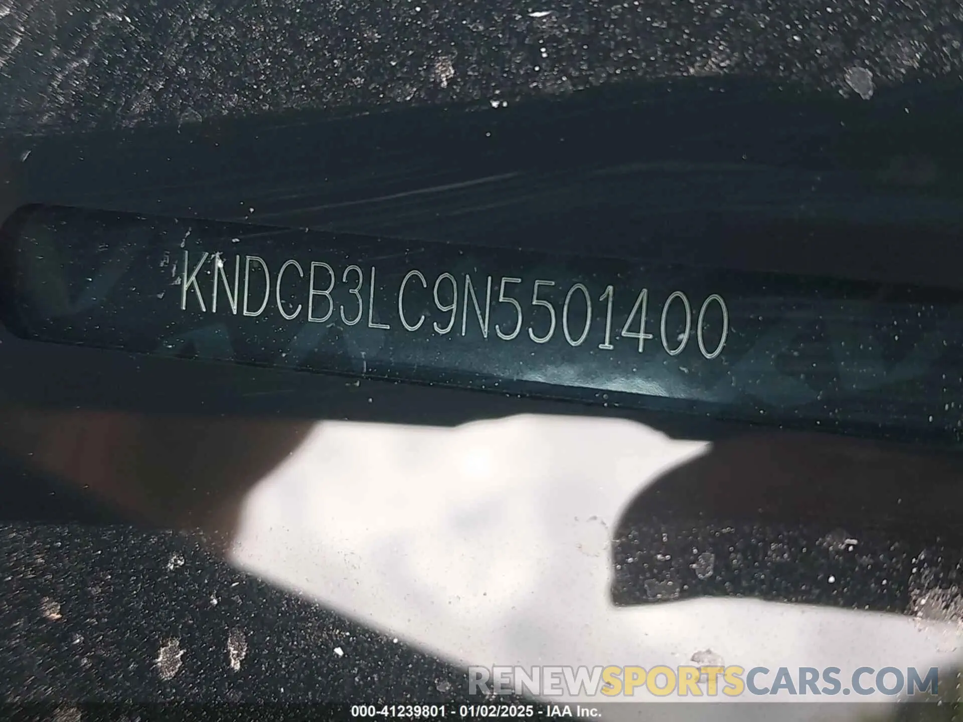 9 fotografías del automóvil dañado KNDCB3LC9N5501400 KIA NIRO 2022