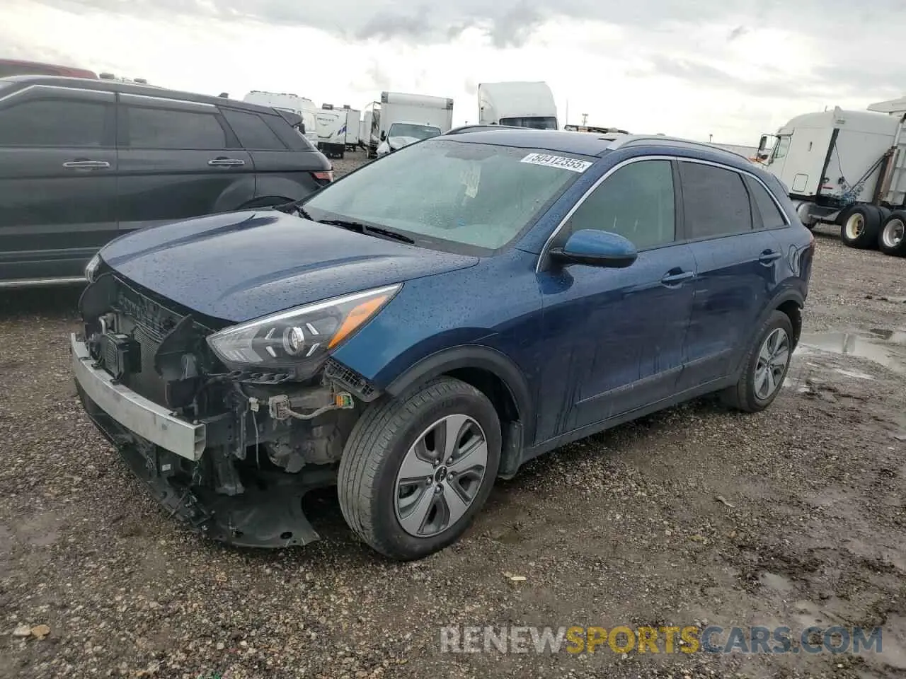 1 fotografías del automóvil dañado KNDCB3LCXN5499270 KIA NIRO 2022