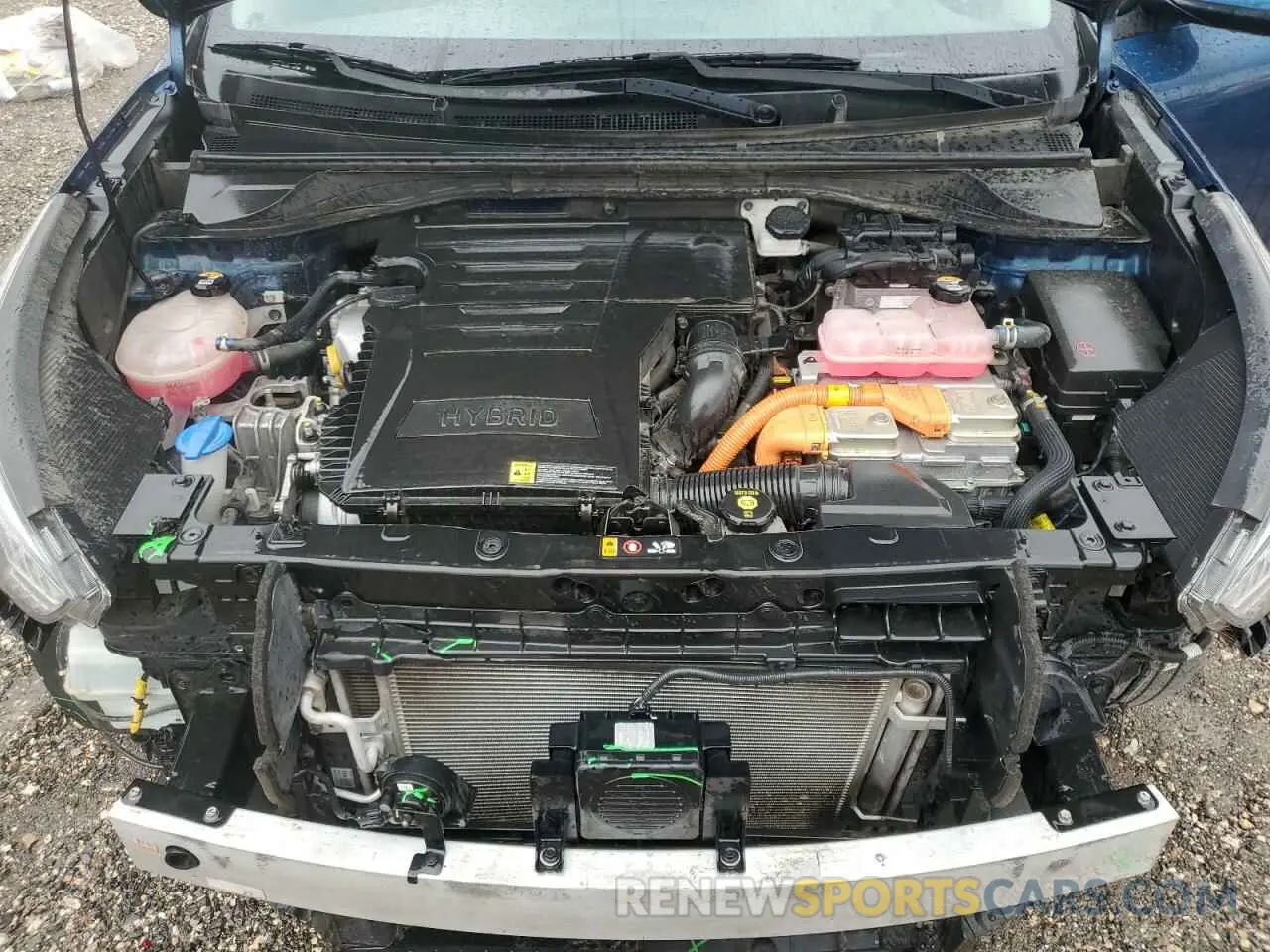 11 fotografías del automóvil dañado KNDCB3LCXN5499270 KIA NIRO 2022