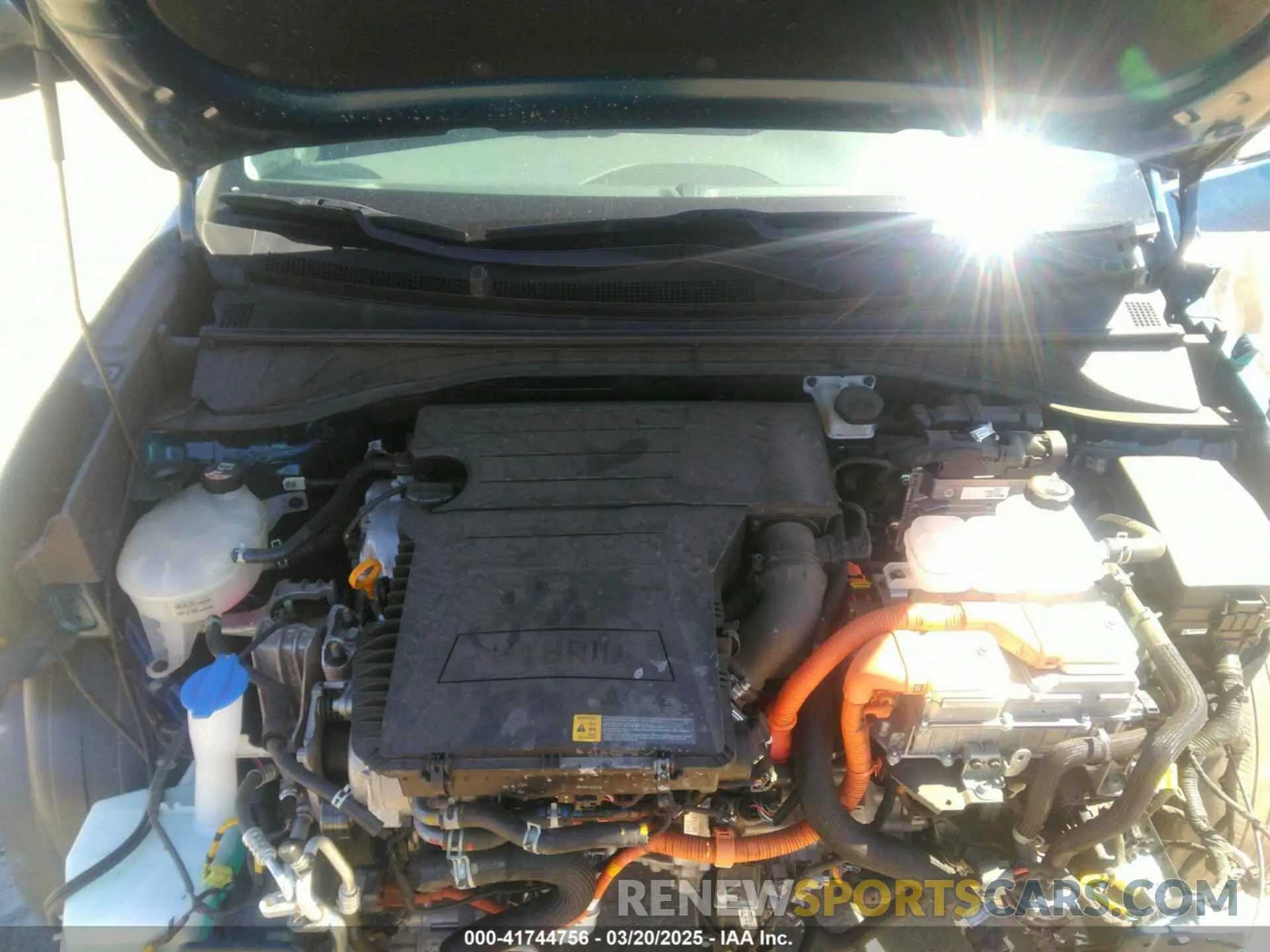 10 fotografías del automóvil dañado KNDCB3LCXN5510994 KIA NIRO 2022