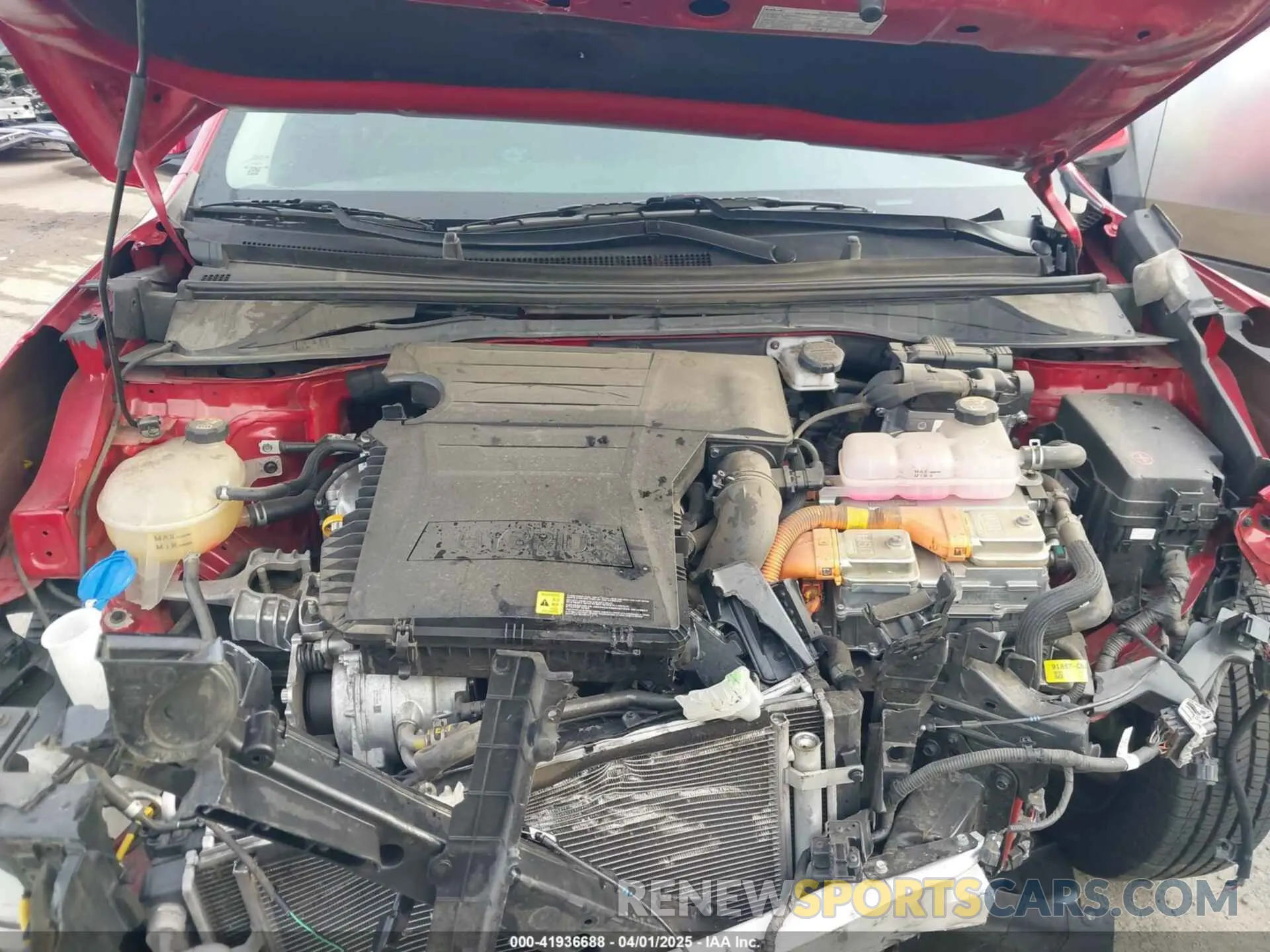 10 fotografías del automóvil dañado KNDCB3LCXN5519145 KIA NIRO 2022