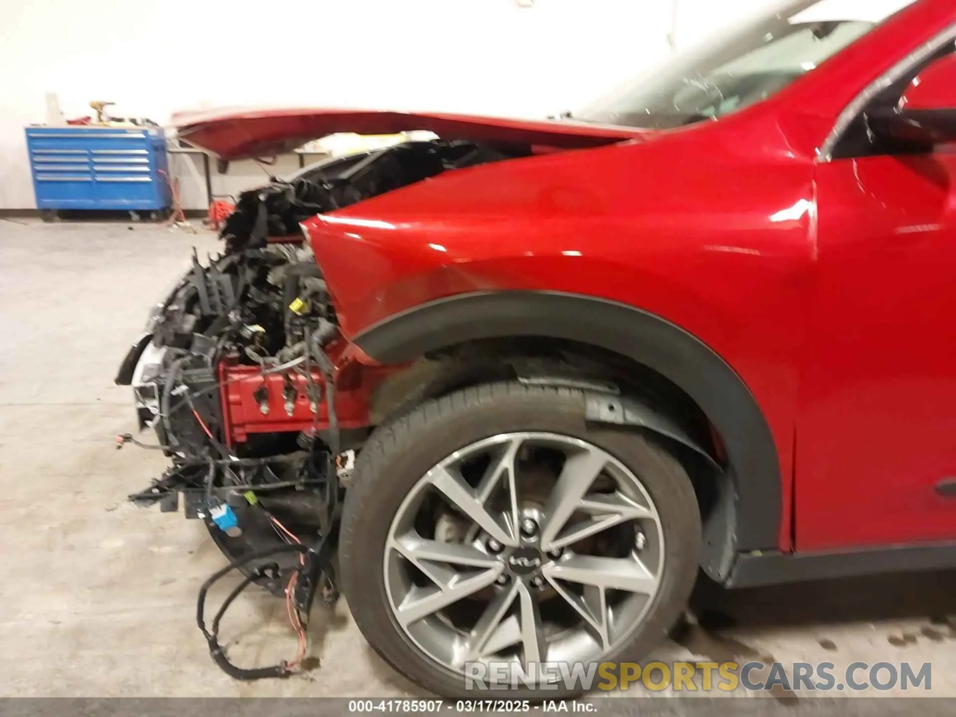 19 fotografías del automóvil dañado KNDCC3LC4N5518800 KIA NIRO 2022