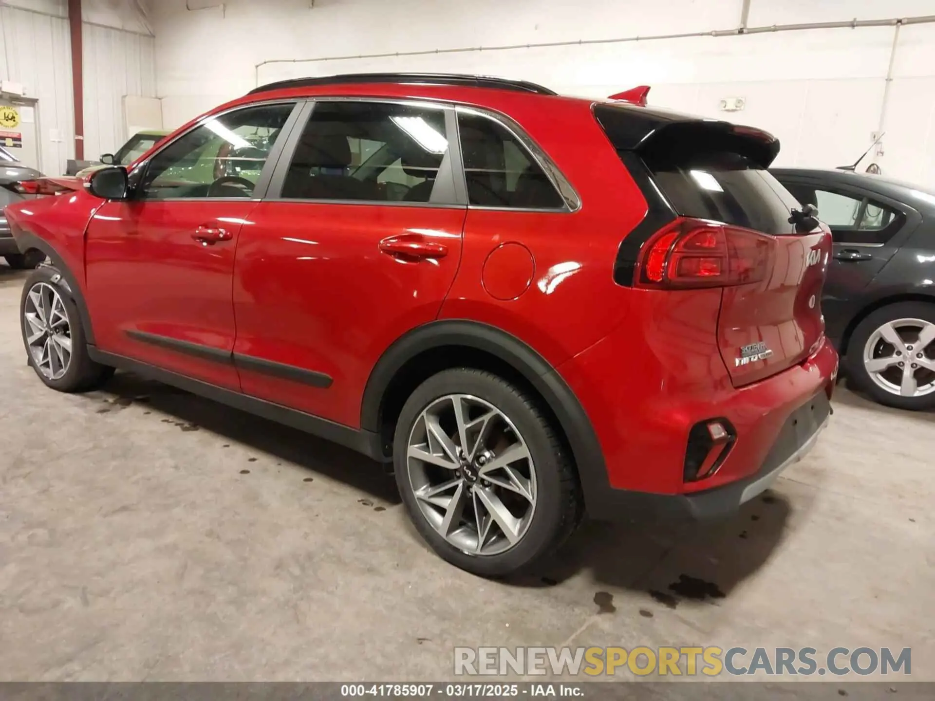 3 fotografías del automóvil dañado KNDCC3LC4N5518800 KIA NIRO 2022