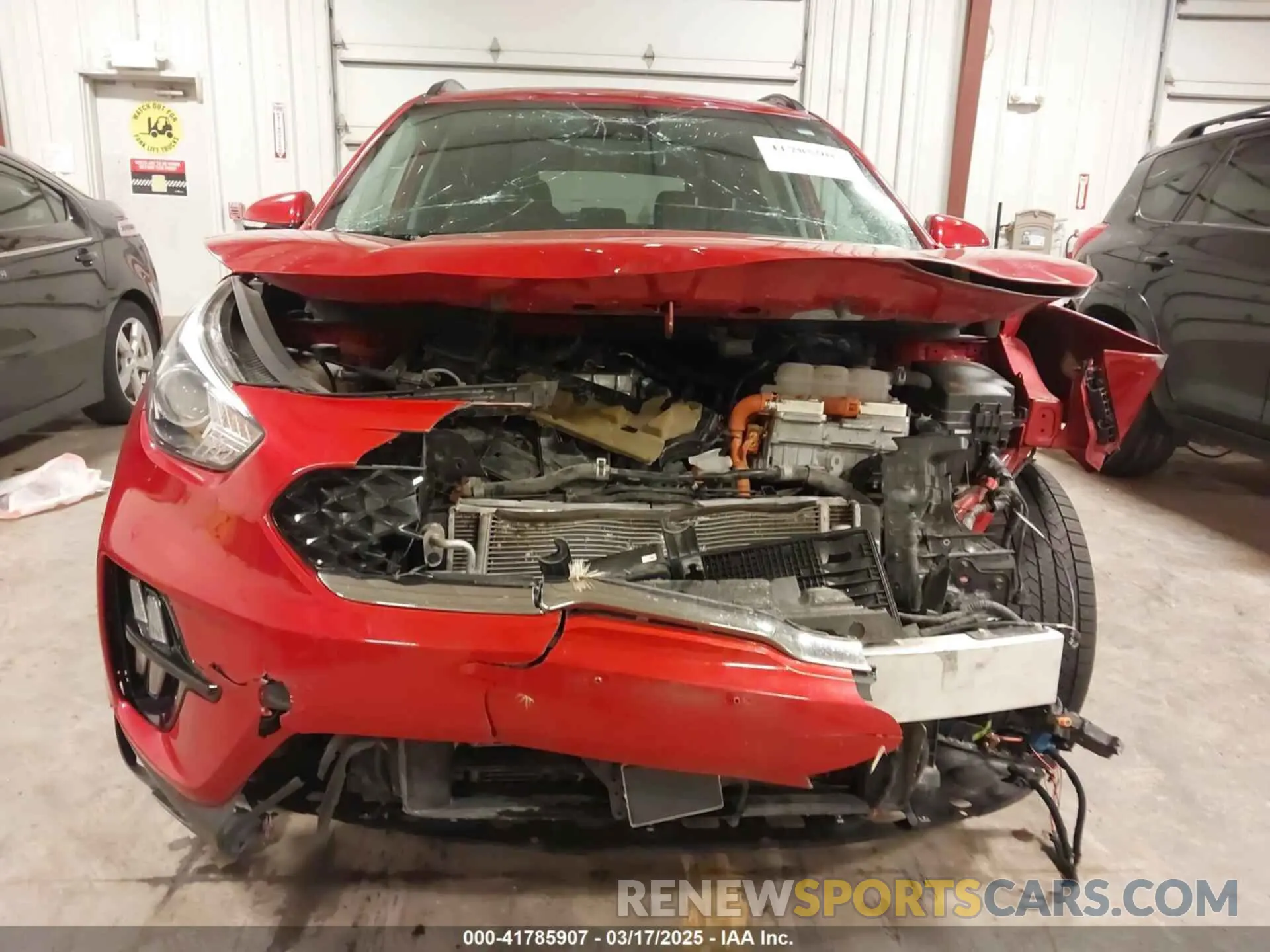 6 fotografías del automóvil dañado KNDCC3LC4N5518800 KIA NIRO 2022