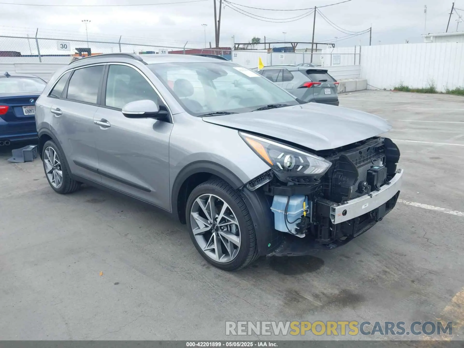 1 fotografías del automóvil dañado KNDCC3LCXN5537173 KIA NIRO 2022
