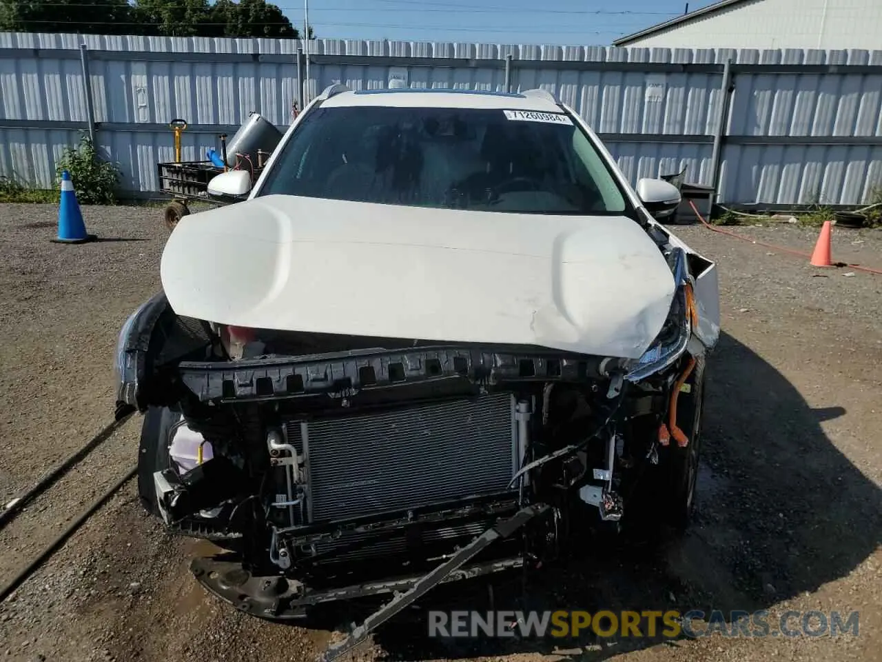 5 fotografías del automóvil dañado KNDCC3LD4N5511547 KIA NIRO 2022