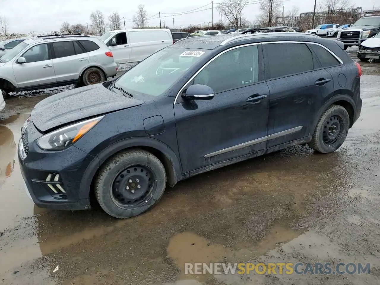 1 fotografías del automóvil dañado KNDCD3LD2N5495703 KIA NIRO 2022