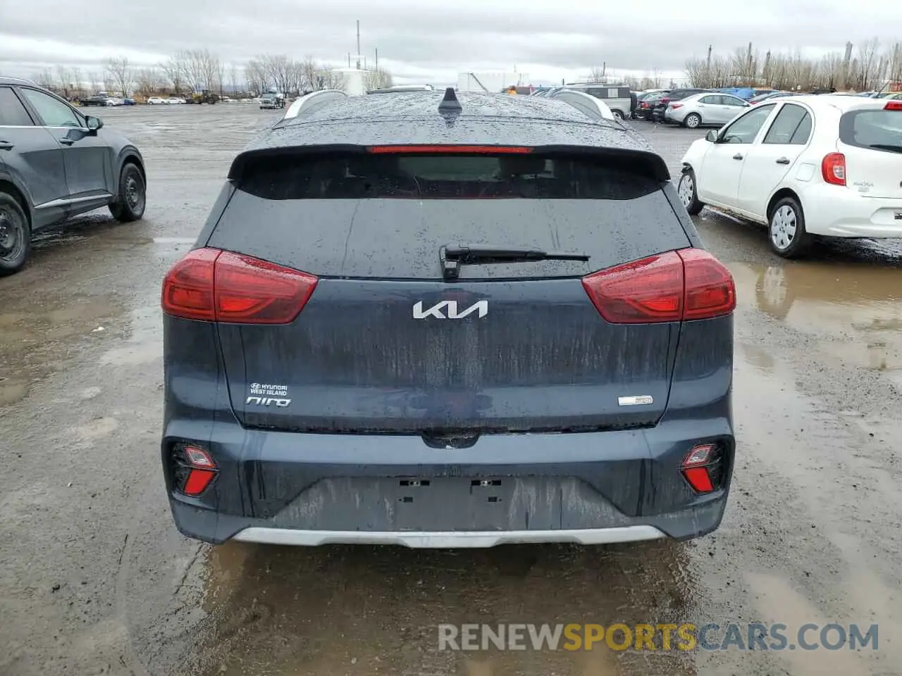 6 fotografías del automóvil dañado KNDCD3LD2N5495703 KIA NIRO 2022