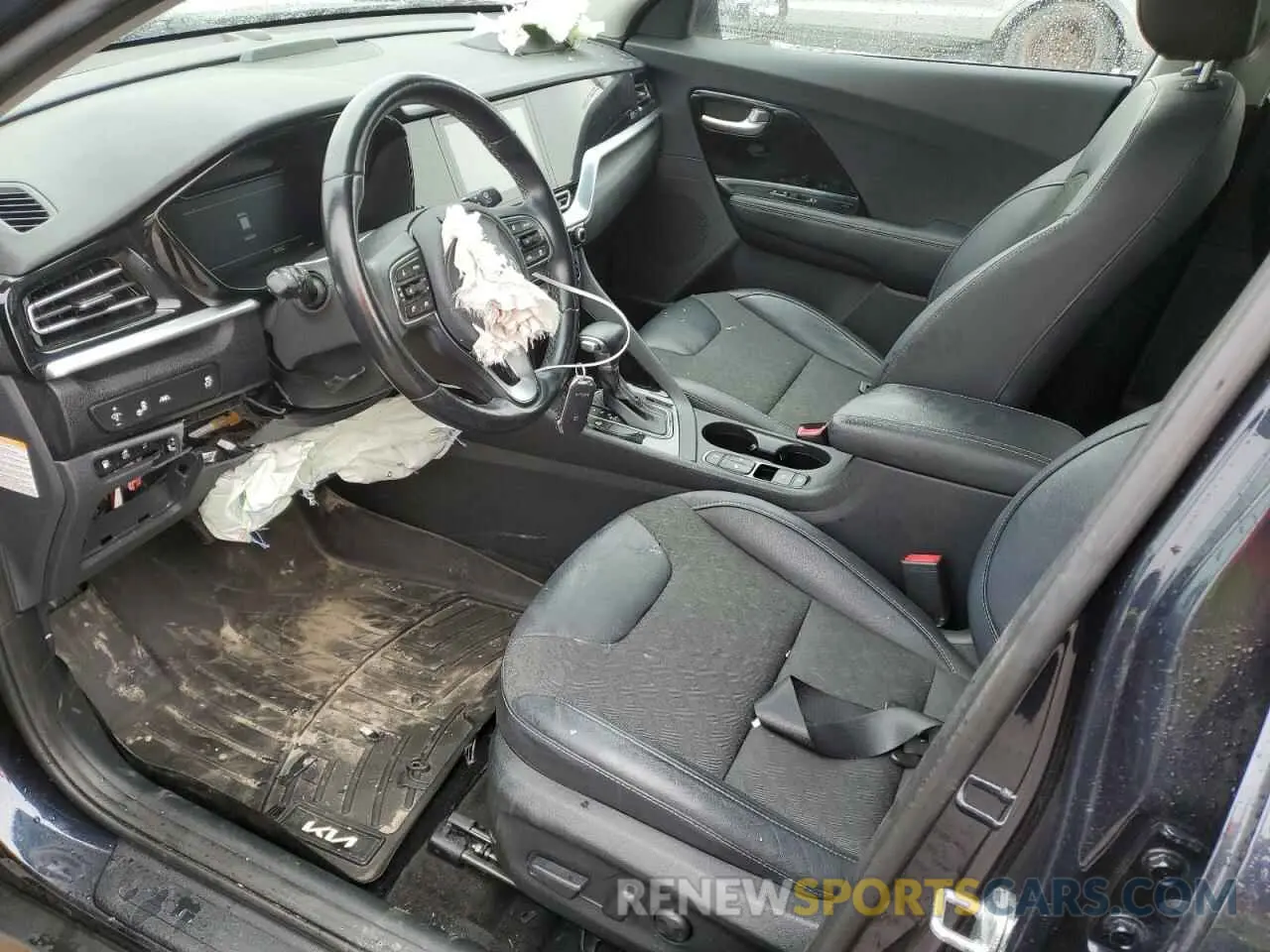 7 fotografías del automóvil dañado KNDCD3LD2N5495703 KIA NIRO 2022