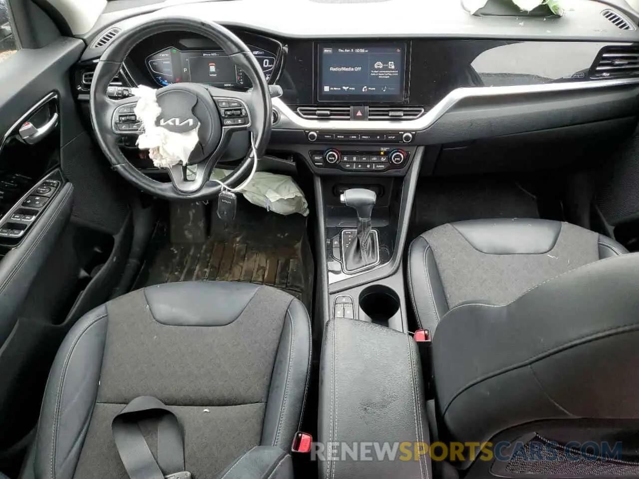 8 fotografías del automóvil dañado KNDCD3LD2N5495703 KIA NIRO 2022