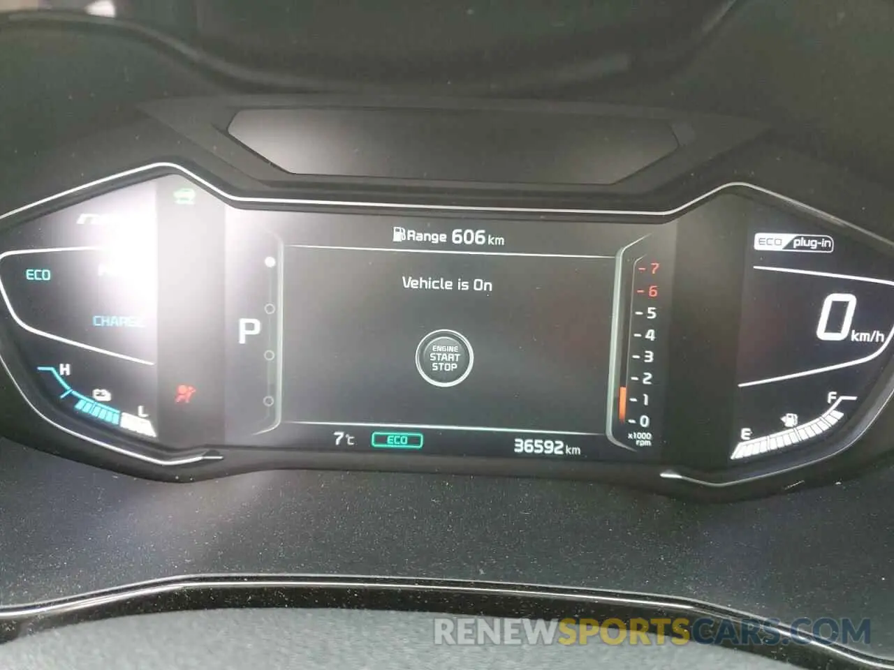 9 fotografías del automóvil dañado KNDCD3LD2N5495703 KIA NIRO 2022