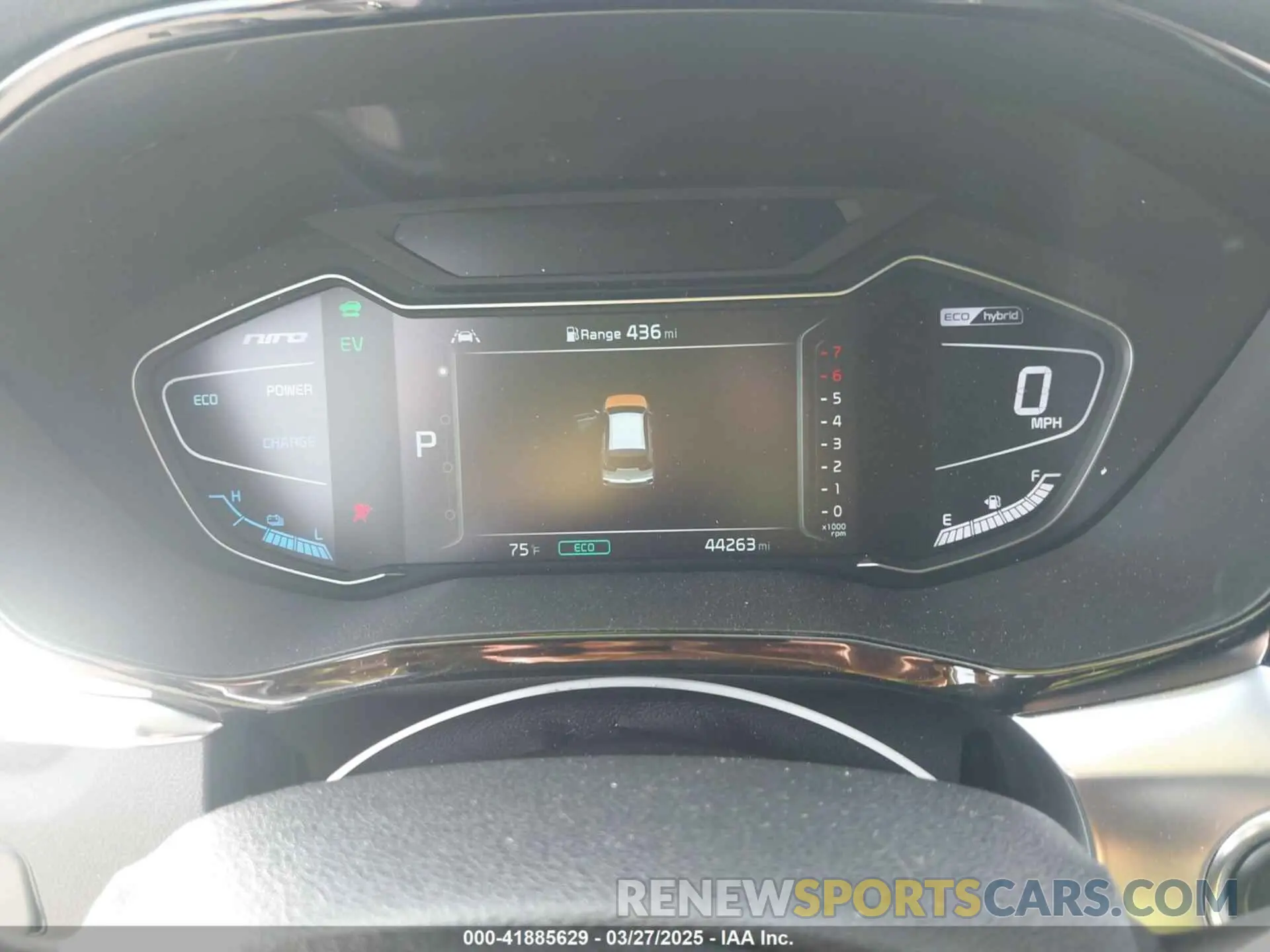 7 fotografías del automóvil dañado KNDCE3LC3N5498243 KIA NIRO 2022
