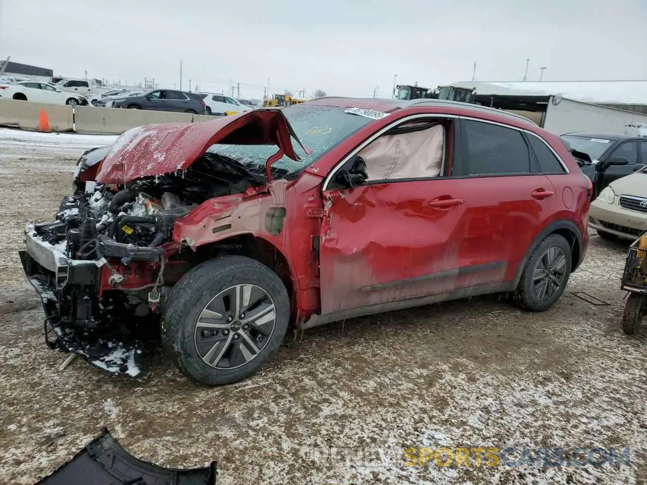 1 fotografías del automóvil dañado KNDCE3LC8N5505445 KIA NIRO 2022