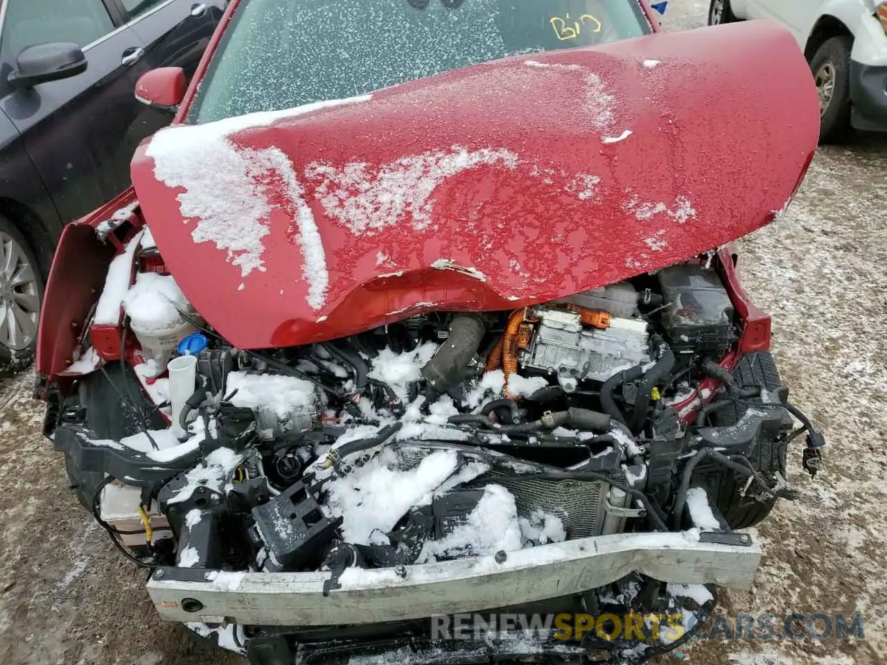 12 fotografías del automóvil dañado KNDCE3LC8N5505445 KIA NIRO 2022
