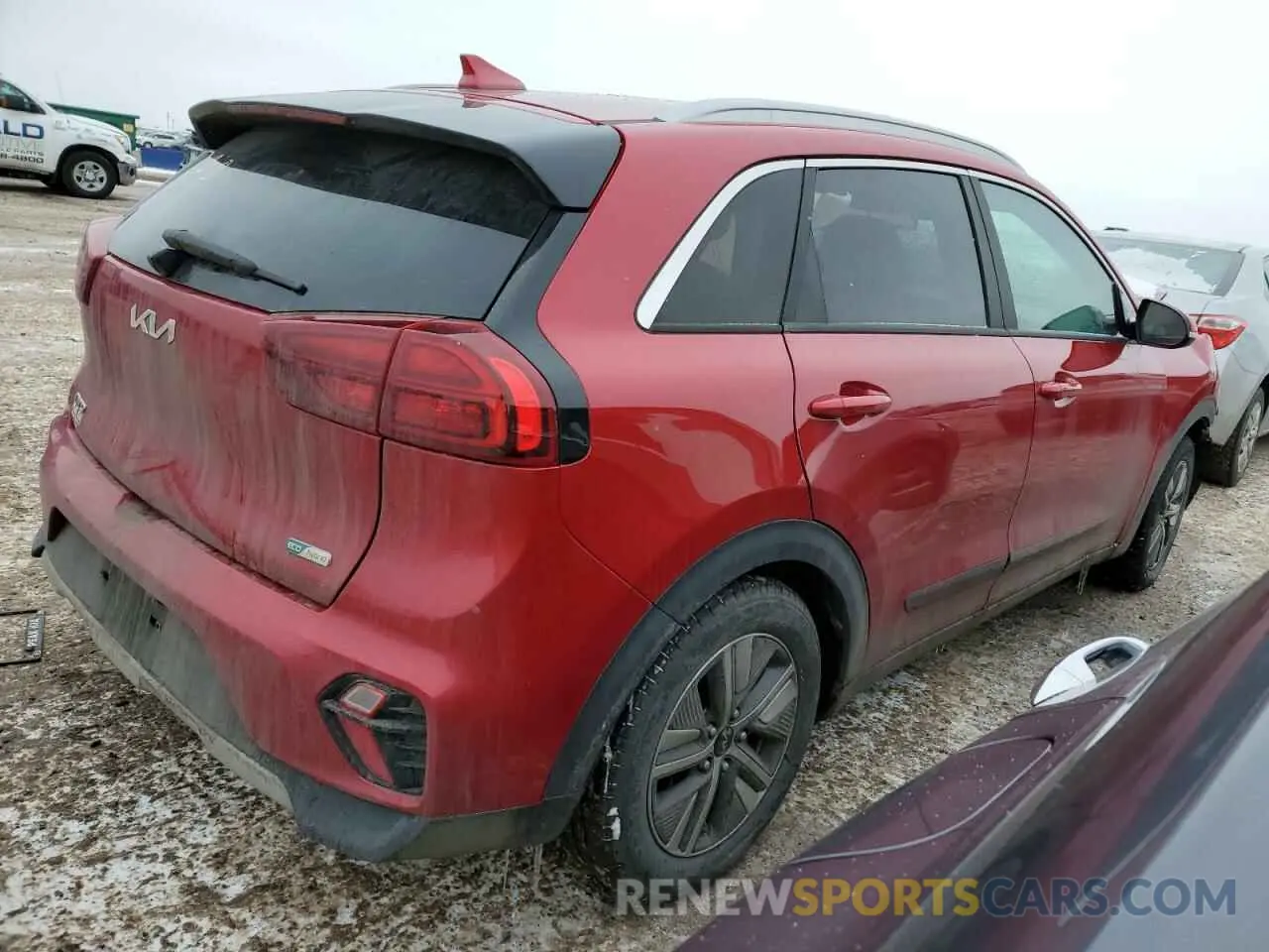 3 fotografías del automóvil dañado KNDCE3LC8N5505445 KIA NIRO 2022