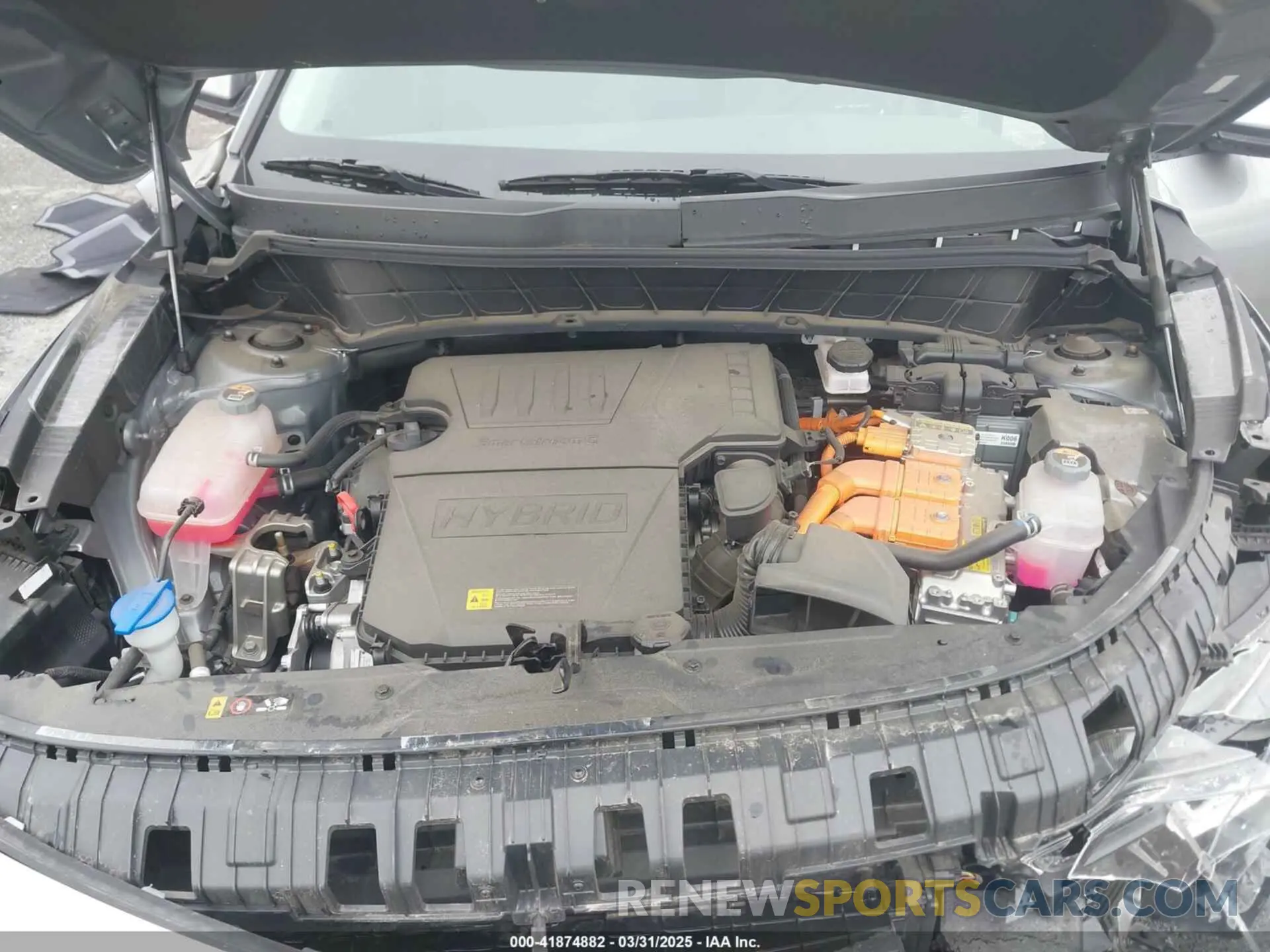 10 fotografías del automóvil dañado KNDCP3LE5P5090549 KIA NIRO 2023