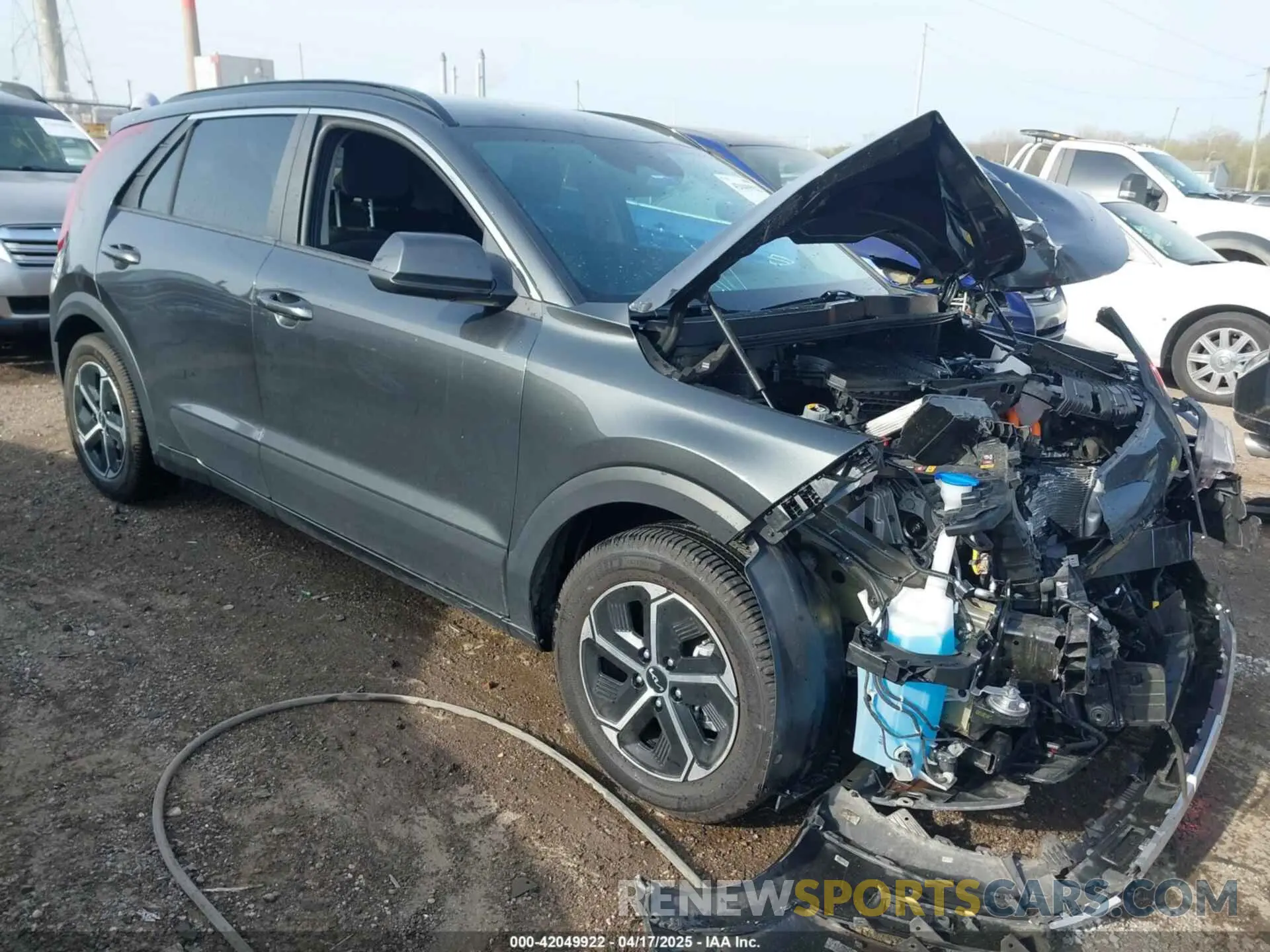 1 fotografías del automóvil dañado KNDCP3LE5P5110167 KIA NIRO 2023