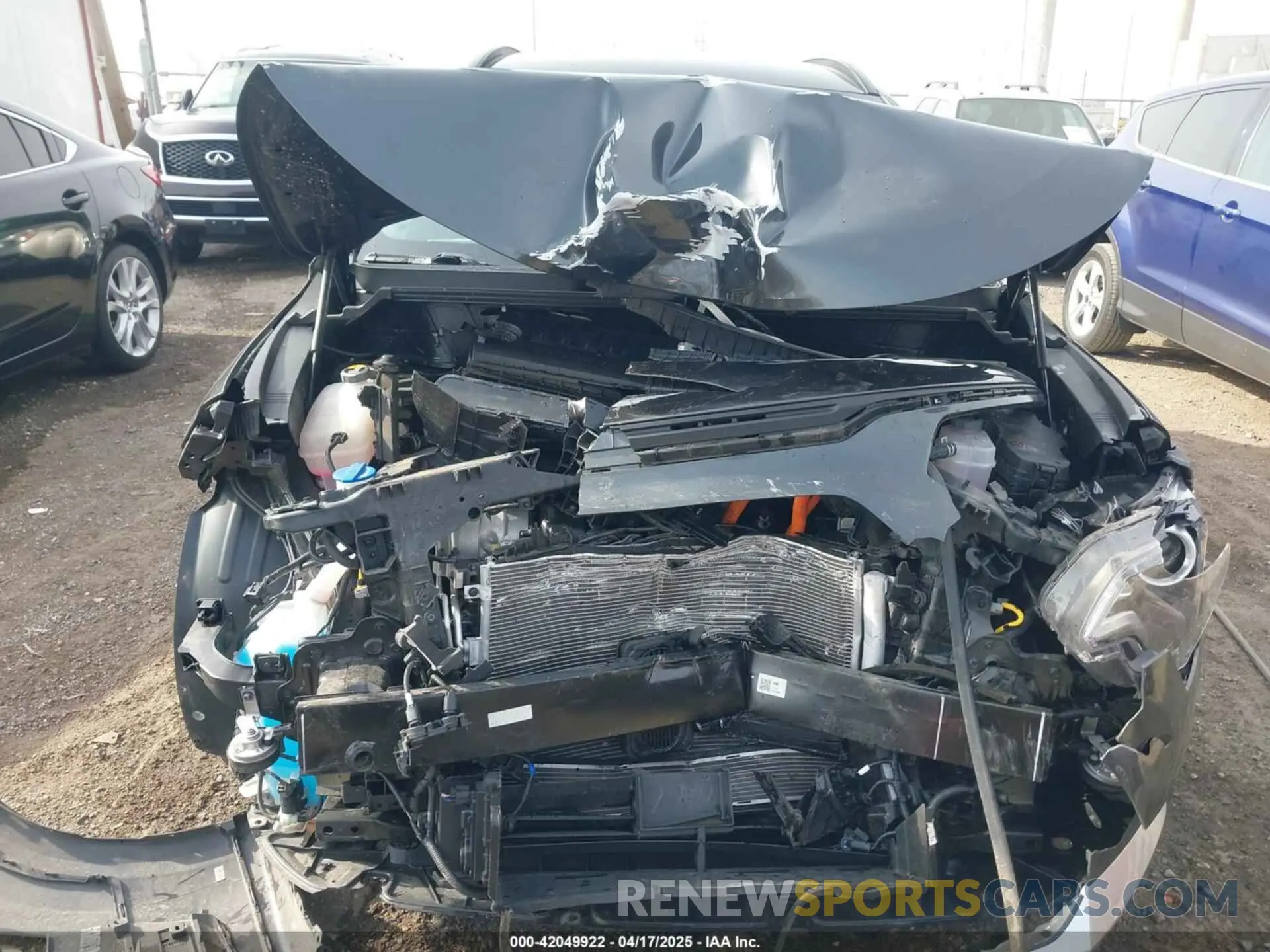 6 fotografías del automóvil dañado KNDCP3LE5P5110167 KIA NIRO 2023