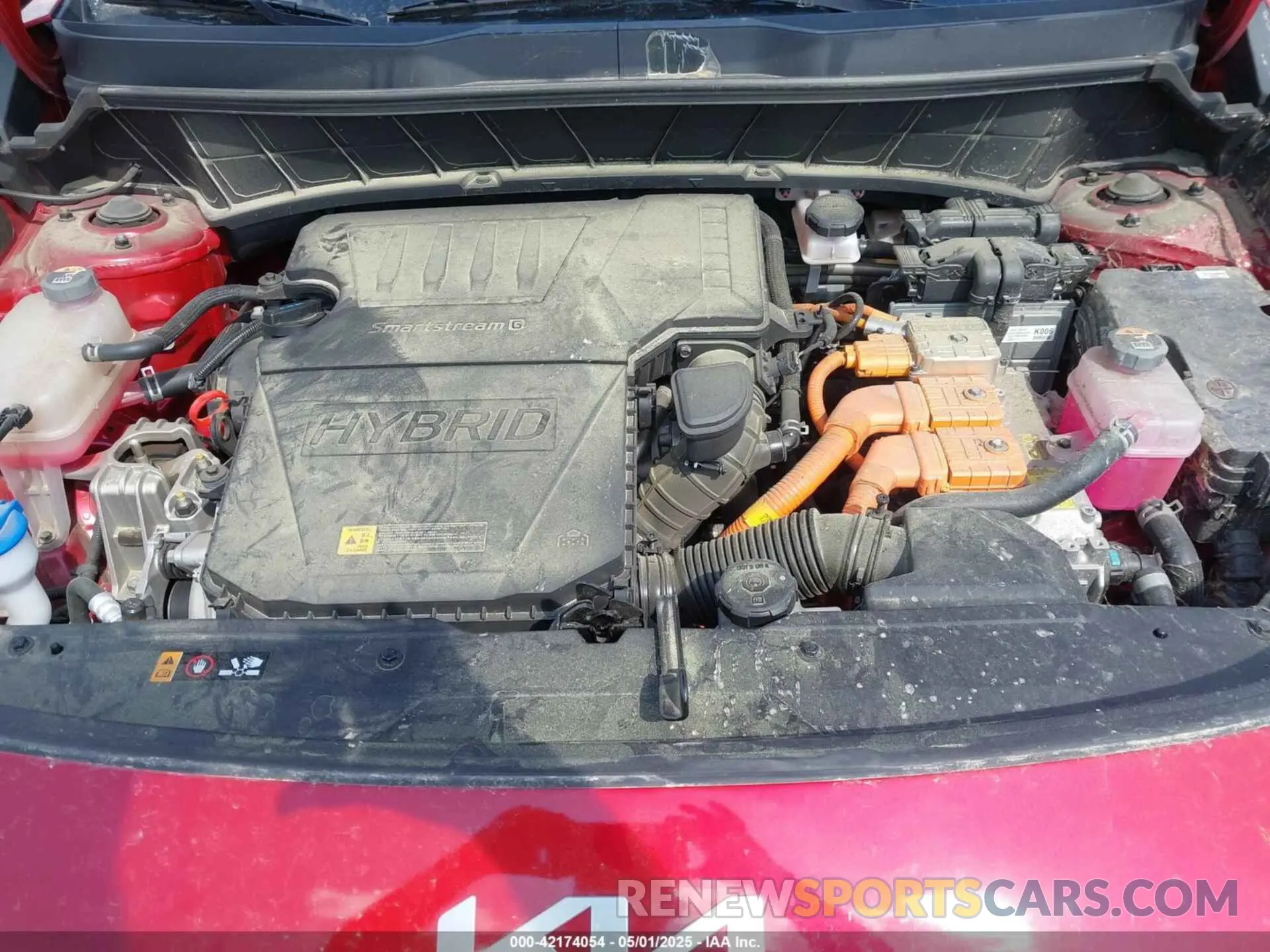 10 fotografías del automóvil dañado KNDCP3LE6P5094092 KIA NIRO 2023