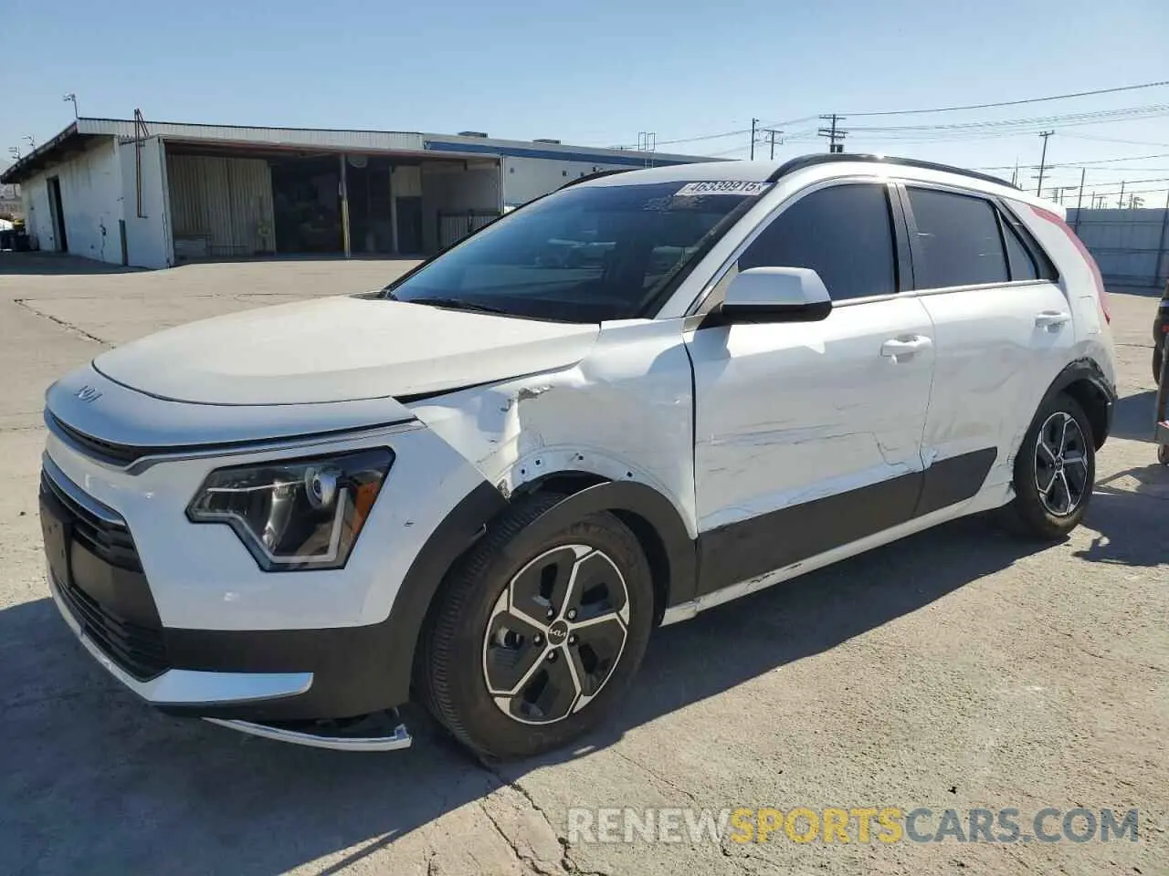 1 fotografías del automóvil dañado KNDCP3LE7P5088009 KIA NIRO 2023
