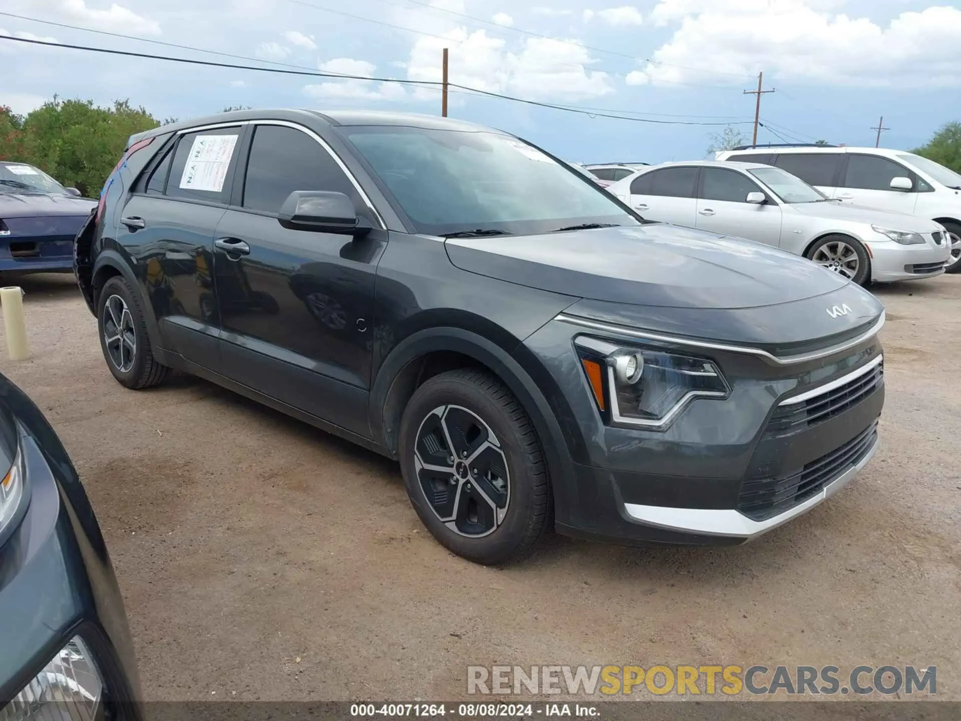 1 fotografías del automóvil dañado KNDCP3LE8P5105903 KIA NIRO 2023
