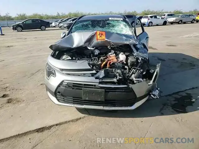10 fotografías del automóvil dañado KNDCP3LEXP5098131 KIA NIRO 2023