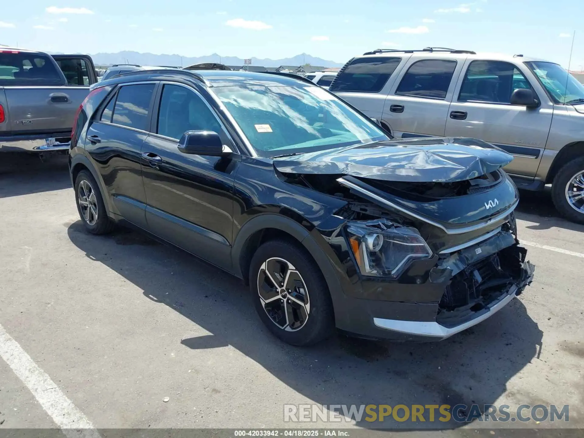 1 fotografías del automóvil dañado KNDCR3LE1P5100018 KIA NIRO 2023