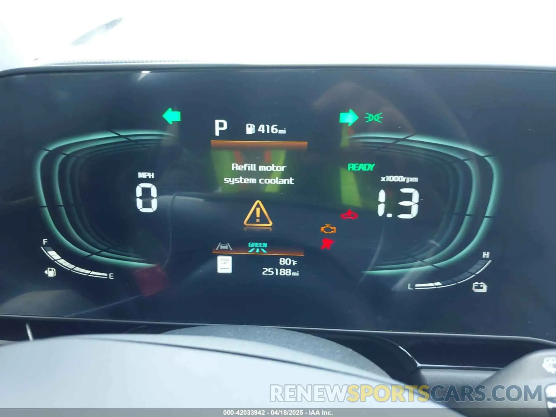 7 fotografías del automóvil dañado KNDCR3LE1P5100018 KIA NIRO 2023