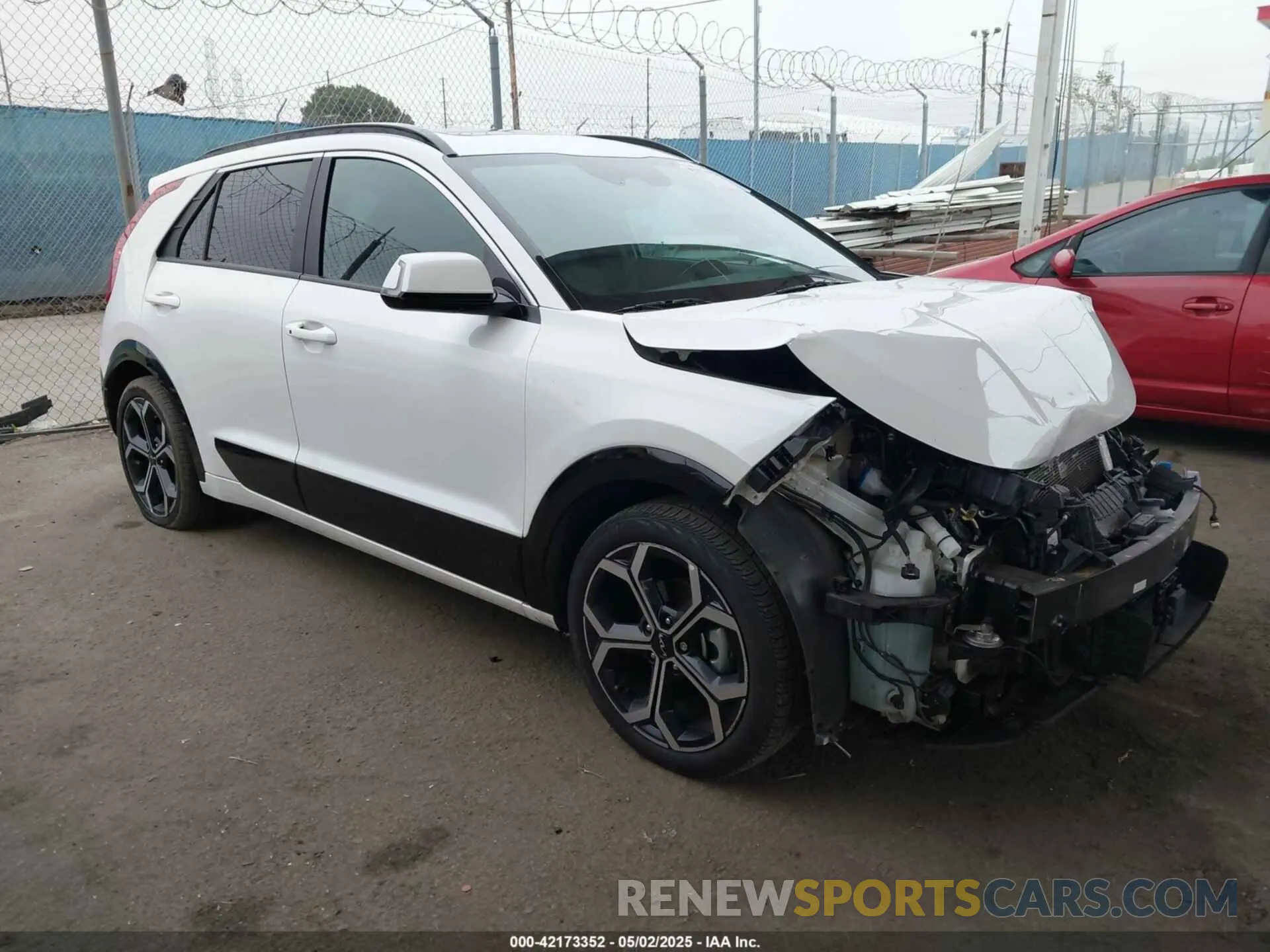 1 fotografías del automóvil dañado KNDCR3LE1P5103369 KIA NIRO 2023