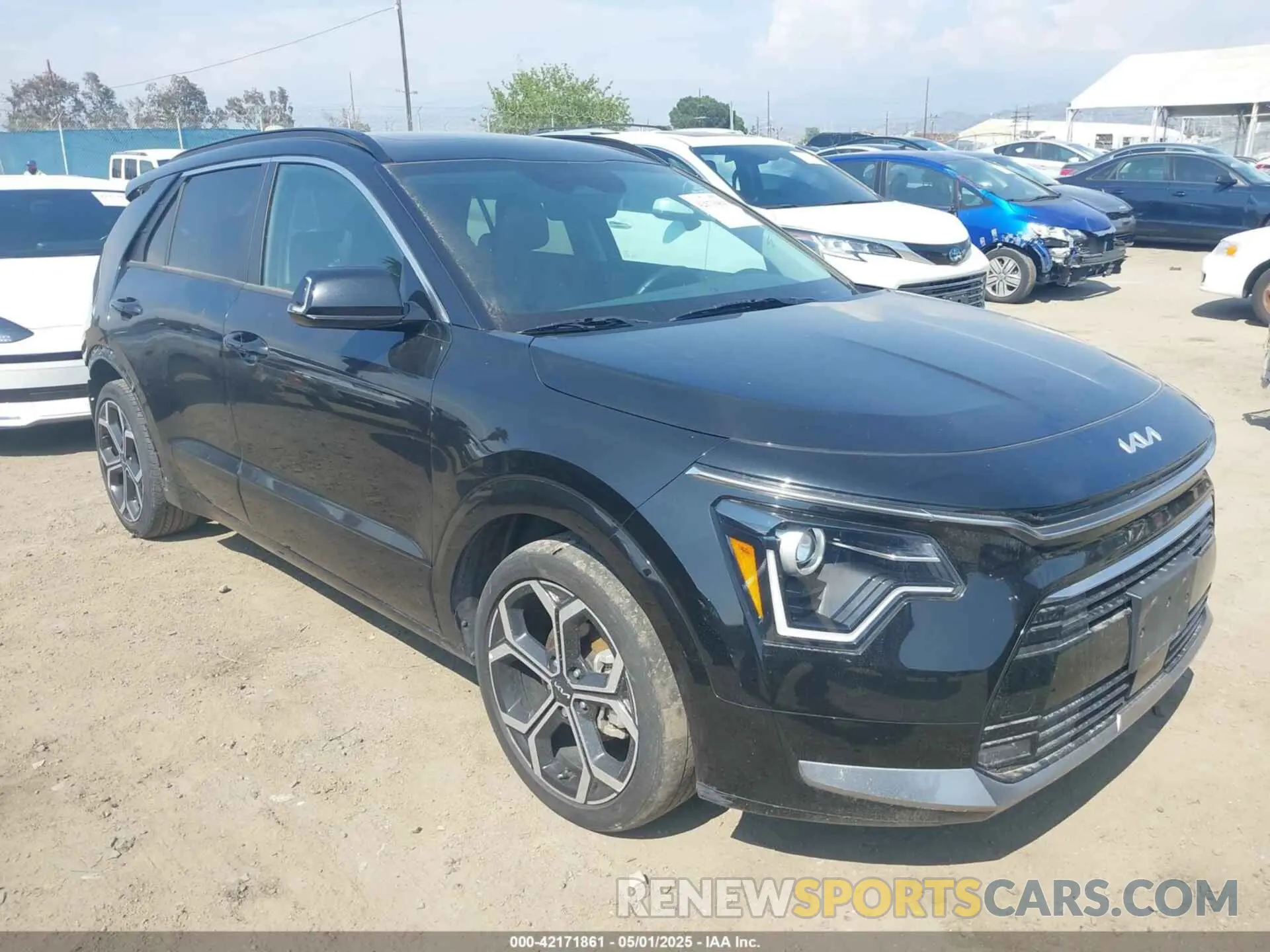 1 fotografías del automóvil dañado KNDCR3LE2P5037544 KIA NIRO 2023